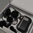 Mini Massage Device with 10 Massage Heads, Percussion Deep Tissues Handheld Muscle Massager, 8mm Amplitude High-Intensity Massager Device for Pain Relief for Office Gifts for Her, Home, Athletes (Black)