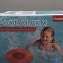 Pool Alarm, Floating Pool Safety Alarms for Inground & Above Ground Pools Loud 110dB Alert, Adjustable Sensitivity, Protection for Kids & Pets (Red)