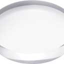 CiaoHER 1in Thickness 6in Diameter Acrylic Disc Display Block Clear Polished Round Pedestal Stand Riser 6" x 6" x 1", 1 Pack