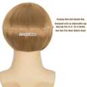 Yan Dream 60s 70s Retro Blonde Bowl Cut Wig for Men - Funny Mop Top Mushroom Hair with Blunt Bangs for Halloween Nerd Cosplay