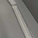 36" Double Bubble Kerf Door Sweep 1-3/4" Wide Vinyl Weatherstrip Seal for Exterior Doors, Energy Efficient Draft Stopper, Easy Slide in Installation, Blocks Dust/Insects/Noise(2 Pcs,Black)