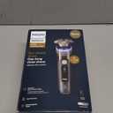 Philips Norelco Shaver i9000 Prestige Ultra, Wet & Dry Electric Shaver, Black Gradient, SenseIQ Pro Technology, Triple Lift & Cut System, 360 Rotating NanoTech Precision Blades, 5 Modes, XP9405/84 (i9000 Prestige + Charge Stand & Trimmer)