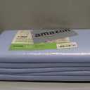GREEN LIFESTYLE Washable Underpads - Large Bed Pads for use as Incontinence Bed Pads, Reusable Pet Pads, Great for Dogs, Cats, Bunny, Seniors Bed Pad (Pack of 4 - 34x36) (Blue/White)