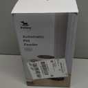 Petory Timed Automatic Cat Feeders - 4L Programable Dry Food Dispenser for Cats and Small Medium Dogs 6 Meals with Desiccant Bag Dual Power Supply 10S Voice Recorder (White)