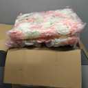 Pink Flower Wall Backdrop Wedding: 12 Packs 15x15 Inches 3D Floral Rose Wall Panels - Party Event Background Bridal Shower Decorations,Pink 