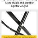 Outdoor Folding Stool Lightweight Foldable Chairs for Outside Waterproof Camping Stool Portable Seating Durable Comfortable Breathable Easy to Carry Perfect for Queuing Hiking and Picnics