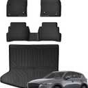 All Weather Floor Mats Cargo Mat Fit for Mazda CX-5 2025 2024 2023 2022 2021 2020 2019 2018 2017 TPE Rubber Liners CX5 Accessories All Season Guard Odorless Anti-Slip Floor & Trunk Liners