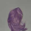 eNilecor Short Bob Hair Wigs 12" Straight with Flat Bangs Synthetic Colorful Cosplay Daily Party Lilac Neon Wig for Women Natural As Real Hair+ Free Wig Cap (Lavender Purple)