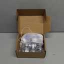 Filtered Shower Head with16 Stage Shower Filter Cartridge High Pressure 7 Spray Settings Shower Head Filter for Hard Water Removes Chlorine and Heavy Metals, Black