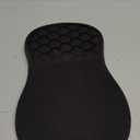 Hokafenle Ergonomic Mouse Pad Wrist Support with Massage Design, Wrist Rest Pain Relief Mousepad with Memory Foam&Non-Slip PU Base, Mouse Pads for Wireless Mouse & Desk (12x8 inch, Black)