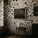 300 Pcs 3D Halloween Butterfly Wall Decor Bulk Black Butterfly Stickers 3 Sizes Mural Removable Decals DIY Wall Art for Bedroom Living Room Halloween Decoration Party Indoor