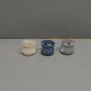 3 Pack Silicone Sleeves for Avent Natural Glass Baby Bottles, Anti Breakage Baby Bottle Holder, Compatible Philips Avent Glass Natural Baby Bottle 4 oz(Grey+Dark Blue+Apricot)