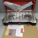 Camp Chef Everest 2X 2-Burner Portable Camping Stove, 40,000 BTUs, Propane