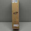 NERF Pro Pass Football Target Toss Net - Kids Football Passing Game Set - 5' x 2' Target Net with Ground Stakes + (1) Junior 8.5" Inch Ball Included - Indoor + Outdoor Youth Game