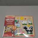 Melissa & Doug Farm Animals Sound Puzzle - Wooden Peg Puzzle with Sound Effects (8 pcs)