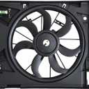 621-028 Radiator Cooling Fan Assembly for 2008-2020 Dodge Grand Caravan 3.6L for 2008-2016 Chrysler Town & Country 3.6L for 2012-2015 Ram C/V 3.6L for 2009-2014 Volkswagen Routan 3.6L