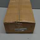 Teng Lang 14"Poly-Wicker Bread Basket, Handwoven Woven Tabletop Food Fruit Vegetables Serving, Restaurant Serving Basket,Brown(2 Pcs)