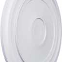 Ekena Millwork CM24RE Traditional Reece Ceiling Medallion, 24 3/8"OD x 1 1/8"P (Fits Canopies up to 5 7/8"), Factory Primed