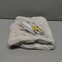 WOOMER Weighted Massage Electric Heating Pad for Back Pain, Neck and Shoulders Cramps Relief, 12x24, 3.7lb BPA-Free and Non-Toxic Beads, 4 Heat Settings, 4 Massage Modes, 2h Auto-Off