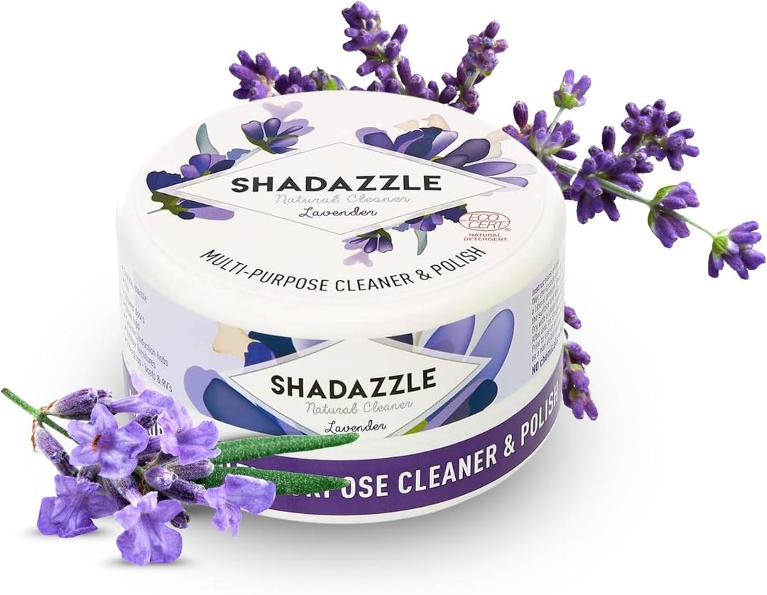 Shadazzle Natural All Purpose Cleaner and Polish Eco friendly Multi-Purpose Cleaning Product (1 Pack, Lavender)