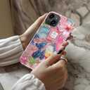 Goodon for iPhone 15 Case - Compatible with Magsafe - Dual-Layer Hard Shell & Silicone Cover - Protective Phone Case with Cute Wildflower Designs for Women - Floral Fantasy