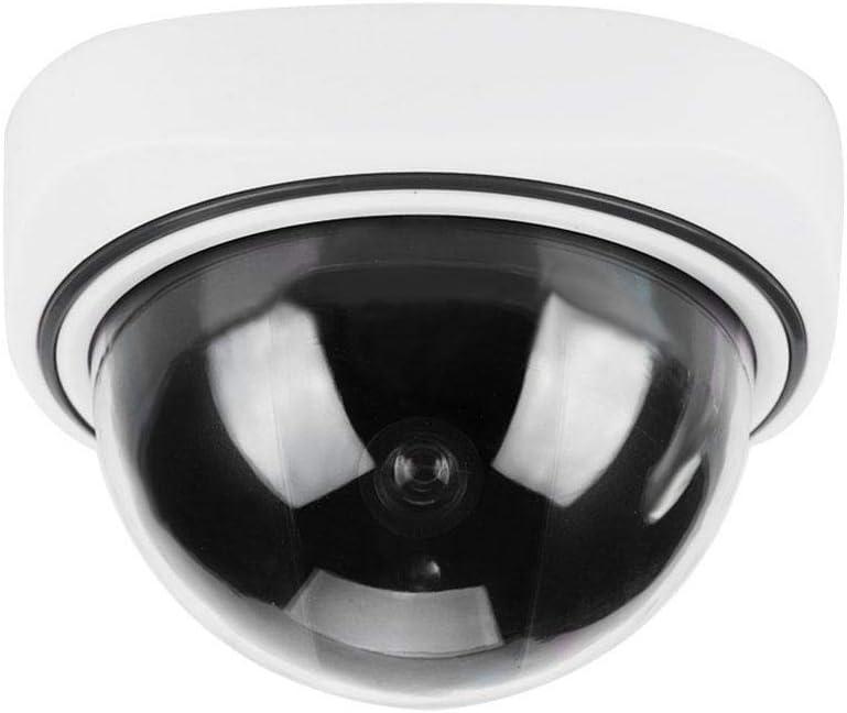 Sonew Outdoor Indoor Fake Camera, Home Security Dome Simulated Camera Video Dummy Surveillance Camera, for Homes & Business