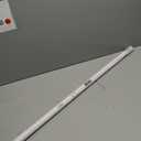 VIHOSE 36 Inch Ceiling Fan Downrod with Extension Cord 3 ft White Downrod for Ceiling Fan 1 Inch Outside Diameter Not Threaded Suitable for a Wide Range of Fans