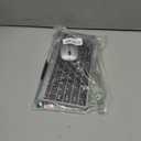 Wireless Keyboard and Mouse Combo, Compact Quiet Wireless Keyboard and Mouse Set 2.4G Ultra-Thin Sleek Design for Windows, Computer, Desktop, PC, Notebook, Laptop (GHKM03)