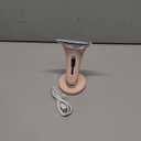 7 Color Light Therapy Facial Massager with Adjustable Vibration and Thermals for Wrinkles, Double Chin, Red Light Skin Care Tool with Base, Pink