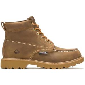 Wolverine Men's Floorhand Moc Toe 6in Tan Work Boot Size 12