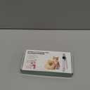 2-in-1 Dog Nail Clippers and Grinder, Electric Dog Nail Trimmer for Large Medium Small Dogs & Cats with 3 Speeds, USB Rechargeable, Quick Sensor, Splash Guard & LED Lights, Safe & Painless (White)