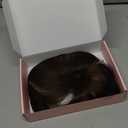 REECHO Hair Toppers for Women Real Human Hair, Seamless Human Hair Toppers with Bangs, 360 3D Cover Clip in Bangs Hair Extensions for Daily Wear, Dark Gray