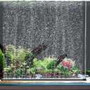 hygger Aquarium Bubble Curtain Wall, Quiet Fish Tank Air Stone with Accessories, High Dissolved Aquarium Bubbler Oxygen Diffuser Decoration for Freshwater & Saltwater 37.4’’ Long
