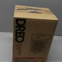 Dreo Space Heater, 1500W Portable Electric Heaters for Indoor Use, PTC Ceramic Heater for Office with Remote, Thermostat, 70Oscillation, 12H Timer, 5 Modes, Safe Quiet Room Heater for Bedroom (Standard, Black)