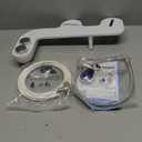 CLEAR REAR Bidet Attachment for Toilet Seat -Non-Electric with Self Cleaning Nozzles, Leak Proof Connectors, Adjustable Water Spray, Rear & Feminine Wash - Toilet Bidet Upgrades (Cold & Warm Water)