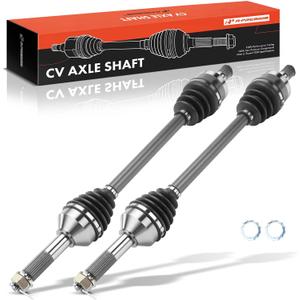 A-Premium Pair (2) Rear CV Axle Shaft Assembly Compatible with Kawasaki Teryx 800 2015, Teryx4 750 2012-2013, Teryx4 800 2014-2015, Left and Right, Replace# 59266-0046