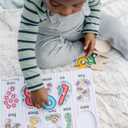 Melissa & Doug Classic Wooden Peg Puzzles (Set of 3) - Numbers, Alphabet, and Colors