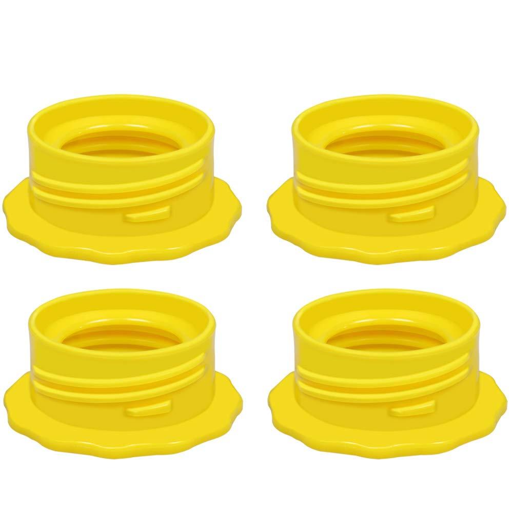 Baby Bottle Thread Changer, Baby Bottle Converter Allow Spectra S1 S2 Pumps' Wide Mouth Flanges to Use Medela Bottles