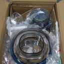 La Reveuse Food Processor,Electric Food Chopper with 7-Cup (1.7L) Glass Bowl, 4 Bi-Level Blades for Chopping,Grinding,Mincing,Whisking,Meal Prep,300W,Blue