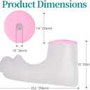 Waterproof Cast Cover for Shower Arm, Soft Comfortable Cast Protector for Shower Arm, Cast Cover Arms Adult, Keep Wounds/Bandage Dry Bath, Broken Hand/Wrist/Finger/Elbow, Reusable Wound Care SuppliesPink