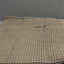 GRLYUH Waffle Bath Mat - Boho Bathroom Rugs Non Slip Washable, Super Absorbent & Quick Dry, Soft Bath Mat Farmhouse Bathroom Decor, 20'' x 32'', Khaki