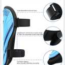 Shin Guards Soccer Kids Youth, CE Certified Airsfish Shin Guard Protection Gear for 2-18 Years Old Boys Girls Teenagers High Impact Resistant Breathable Comfortable 1 Pair, X-Small