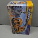 Large Crane Truck Toy with Extendable Crane Arm, Lights & Siren Sounds, Assemble & DIY Truck Engineering Vehicle Toy for Boys Girls Christmas Birthday Gifts Kids Toys for 3 4 5 6 7 8 Years Old