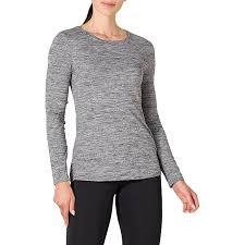 ANRABESS WOMEN'S Tee Gym Shirt Size Small, Color Grey