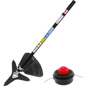 kerlista Brushcutter Attachment String Trimmer Attachment fits for Kobalt powerworks carftsman Troy-bilt Trimmer Plus McCulloch ryobi Sting Trimmer Black