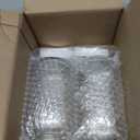 JARMING COLLECTIONS Glass Regular Mouth 24 oz Mason Jars with BPA Free Plastic Storage Lids  Made in USA  24oz Mason Jars Regular Mouth 24 oz with Lids  Set of 2