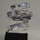5 Pack Blue Light Blocking Reading Glasses for Men with Spring Hinge Fashion Large Wide Computer Readers for Men +2.25