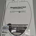 KOHLER 4636-RL-0 Cachet ReadyLatch Elongated Slow Close Toilet Seat, Soft Close Toilet Seat Quiet Lid, Contoured Grip-Tight Bumpers Installation Hardware, Apartment Essentials, White