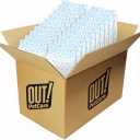 OUT! Petcare Disposable Dog Diapers for Female Dogs, Dog Heat Diapers, Female Dog Period Pads, Female Doggy Diaper for Peeing, Pet Diapers for Medium Dogs, 18”-25” Waist, Medium/Large, 96 Count