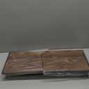 loukin Monitor Stand Riser for Desk, 22.4" x 8.3" Larger Computer Stand for Laptop, PC, Printer, Sturdy Desktop Computer Shelf with Non-Skid Rubber, Home Office (Brown)